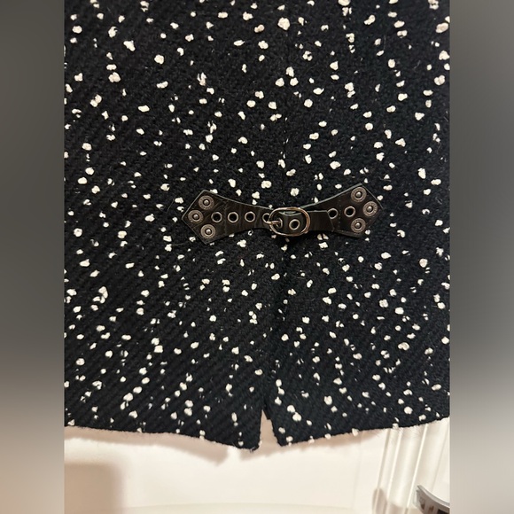 Cynthia Steffe Black and White Polka Dot Mini Skirt - Picture 3 of 4